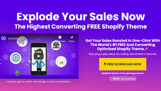 #1 Shopify FREE Theme