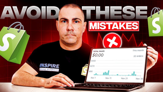 Unlocking Shopify Success: Avoid These 5 COMMON MISTAKES for a Thriving Online Store!